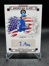 Frank Mozzicato Auto /49 2024 Boys Of Summer American Glory Kansas City Royals