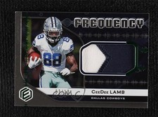 2020 Panini Elements Frequency Neon 3/10 CeeDee Lamb #FR-8 1q7k