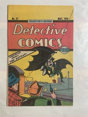 Detective Comics #27 Oreo Nabisco Reprint DC 1984.