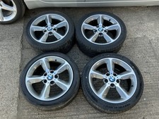 BMW 1 SERIES F20 F21 STAGGERED ALLOY WHEELS AND TYRES 17” 8J & 7.5J