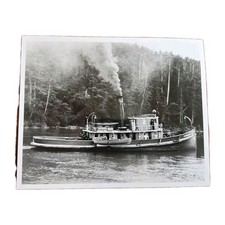 Vintage Steam Tug INTREPID 8x10 Photo Puget Sound Archive Uncirculated