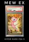 Pokémon Mew Ex 205/165 Sv: Scarlet & Violet 151 Holo - PSA 9