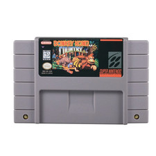 Donkey Kong Country Cartridge 1 Classic Super Game Card Nintendo SNES Console