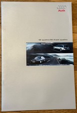 Audi S6 sales brochure 1999