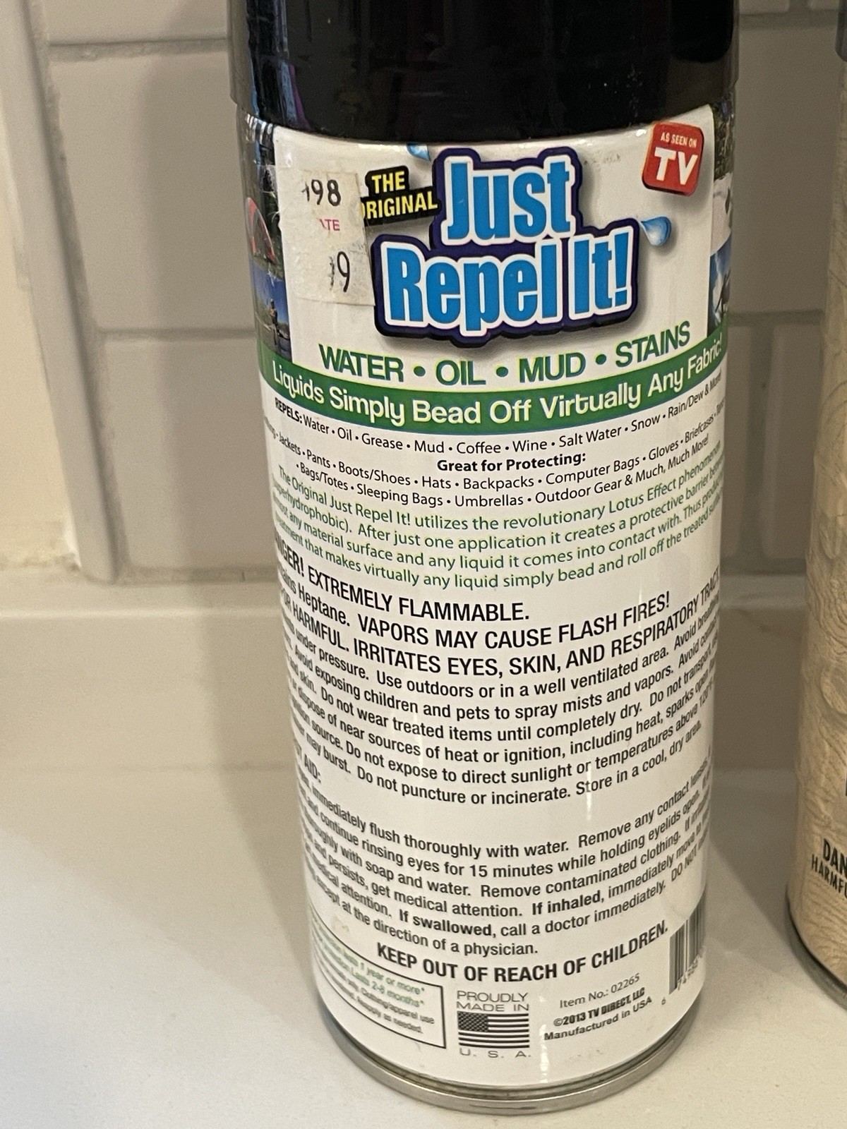 Lot of 2 Water Repellent Spray Treatment MultiSurface Boots Outdoor Gear READ