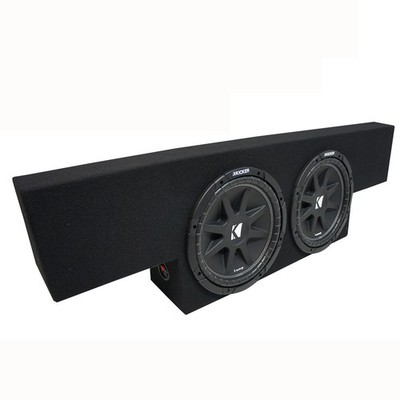 01-06 GMC Sierra Non-HD Crew Cab Truck Kicker Comp C12 Dual 12 Sub Box 2 Ohm