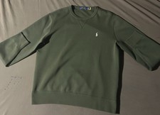 Polo Ralph Lauren The RL Fleece Sweatshirt Size Medium Olive Green
