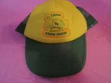 Camp  85 Know Where Hat Dustin  s Stranger Things Netflix Cap Truckers Hat New