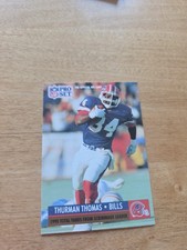1991 Pro Set - League Leader Thurman Thomas #13