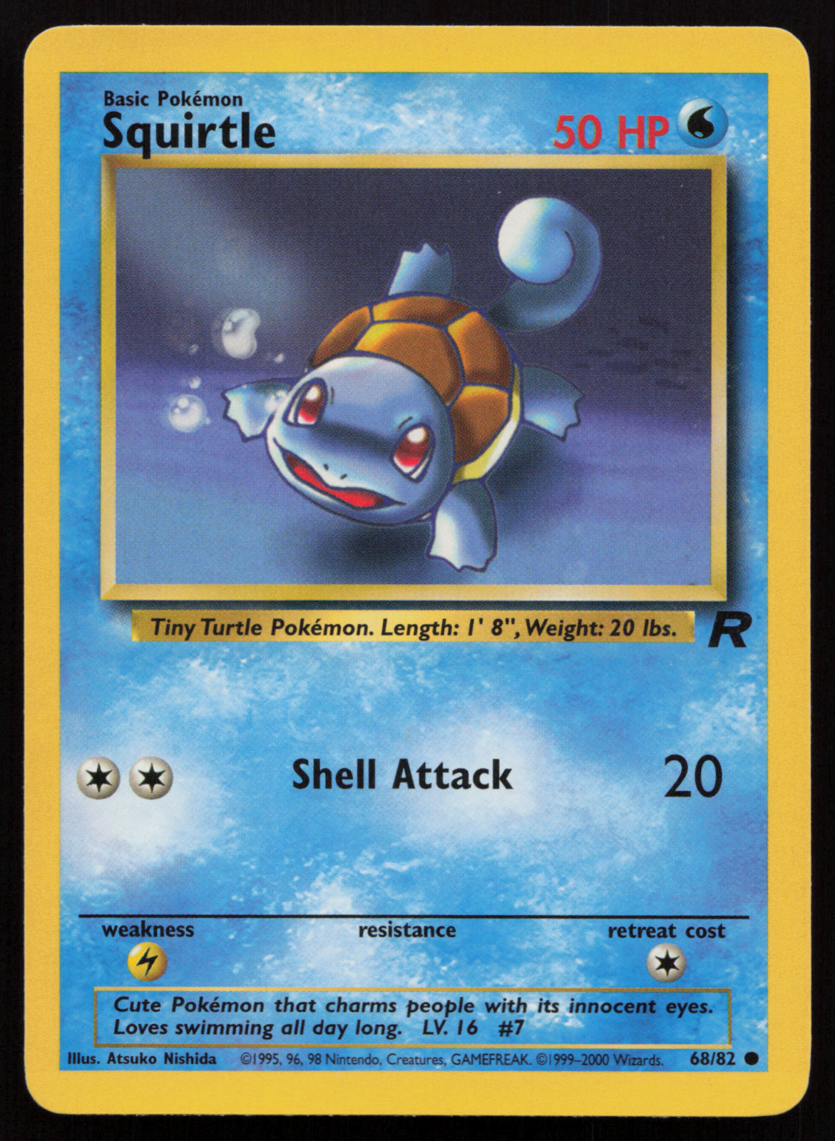 MP Squirtle 68/82 Team Rocket Regular