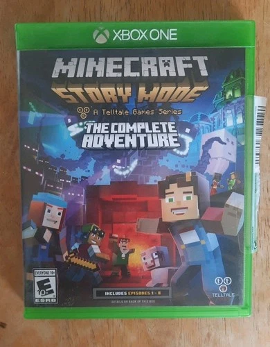 Minecraft Story Mode The Complete Adventure (Microsoft Xbox One, 2016) TESTED