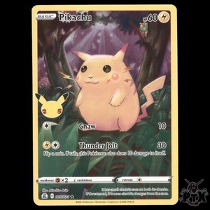 Pikachu #005/025 Celebrations NM/Near Mint Pokemon 2021