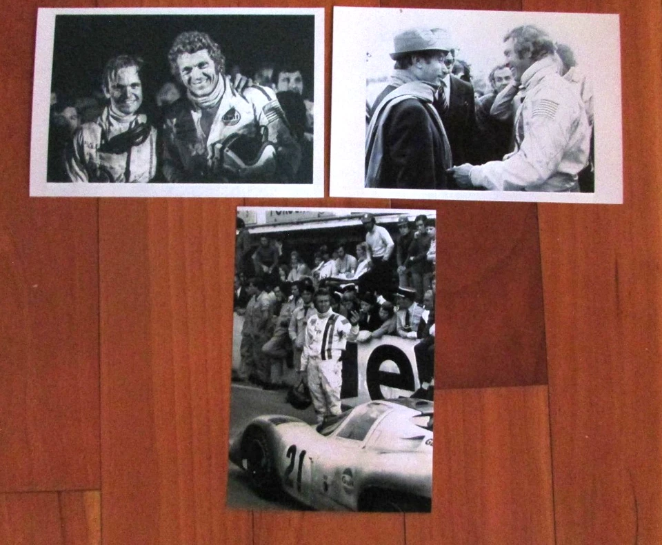 Coche de carreras Porsche 917 Gulf 1:18 S. McQueen en "LeMans" 3 fotos de películas incluidas Foto 2 de 4