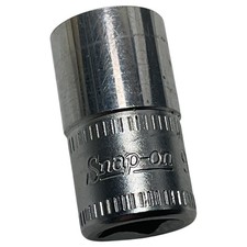 Snap-on 9mm Shallow Socket 14 Drive 6 Point Tmm9 Sold As Pictured Mechanic Snap-on 9mm Shallow Socket 14 Drive 6 Point Tmm9 Sold As Pictured Mechanic