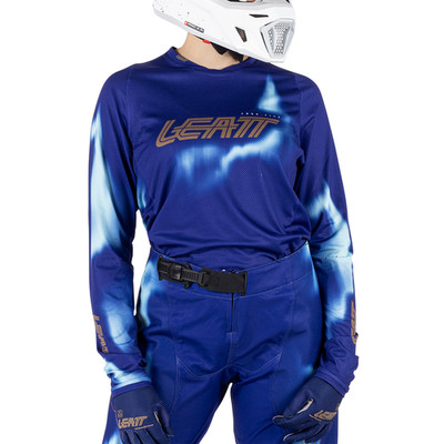 LEATT Moto Jersey 4.5 Lite Women #xl/eu42/uk14/us10 Deep Blue V26 - 5026000823