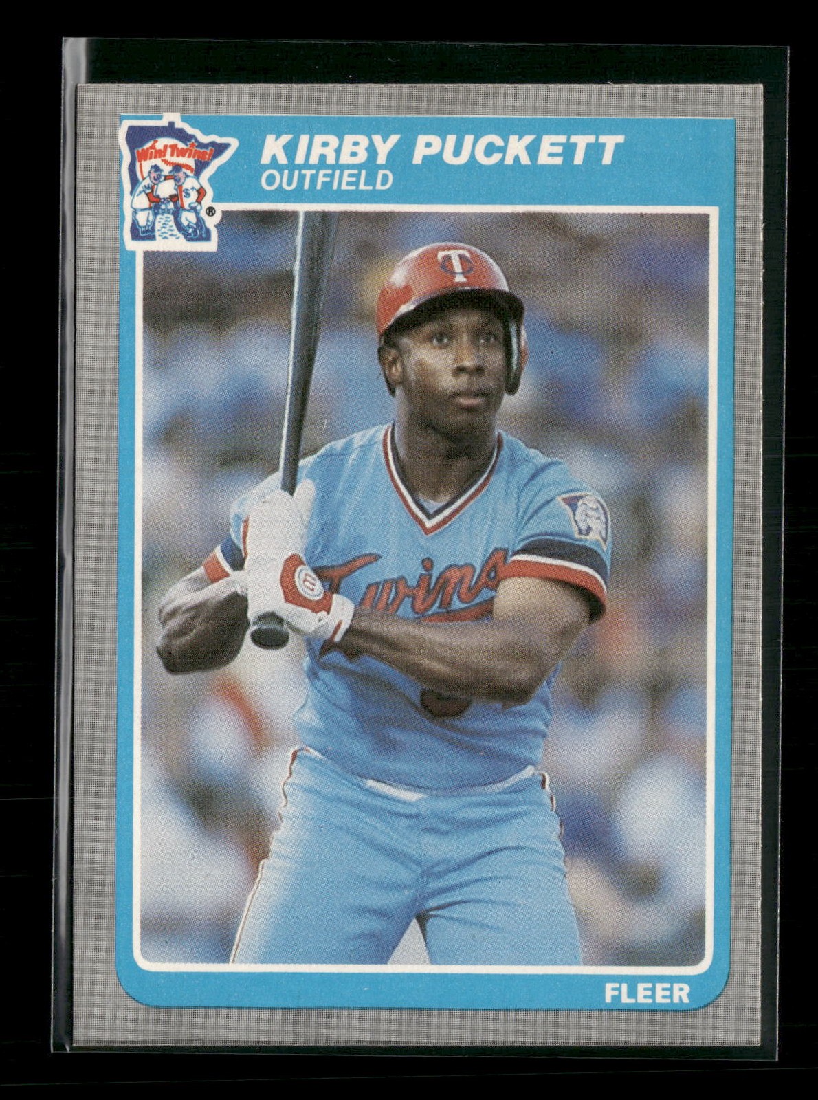 1985 Fleer #286 Kirby Puckett Minnesota Twins