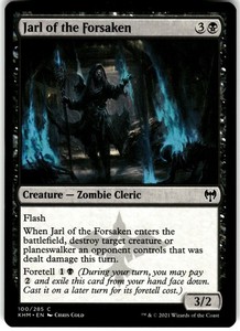 Jarl of the Forsaken #100 Kaldheim MTG Common