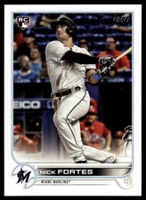 2022 Topps Nick Fortes Rookie Miami Marlins #333