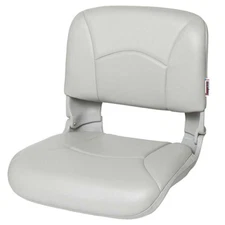 Tempress 45602 All-Weather High-Back Gray Boat Seat Marine Seating