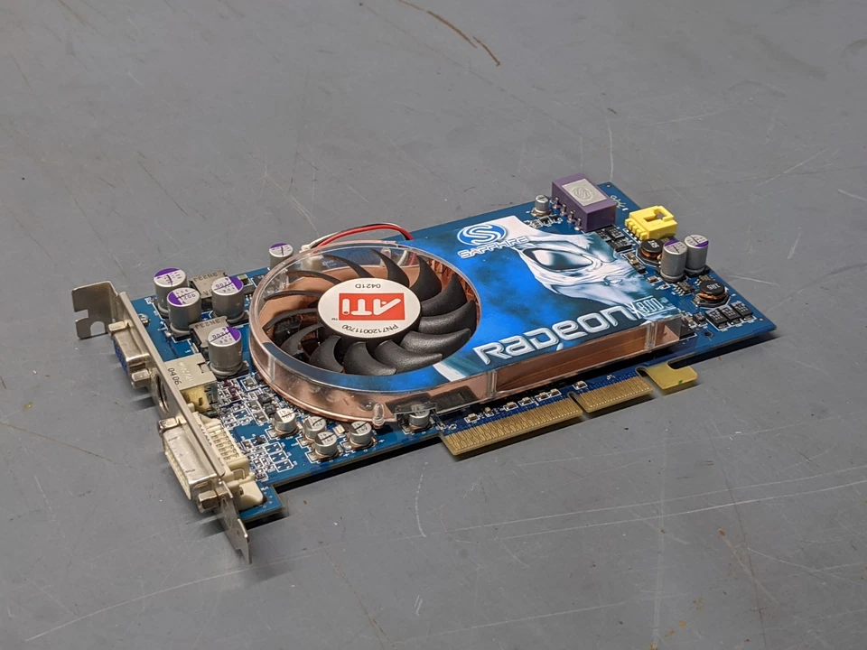 SAPPHIRE RADEON X800 PRO 256MB GDDR3 SDRAM AGP  DVI VGA S-VIDEO NICE - Image 2 of 4