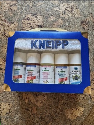Kneipp Ölbad Geschenkkoffer 5 Sorten Geschenkset plus Gästehandtuch
