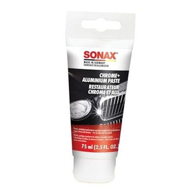  Chrome & Aluminum Paste | Gentle Cleaner & Protector for Chrome, Aluminum, 