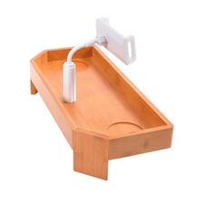Bathtub Tray Tray with Legs Natural Wood Bathtub Tray with Tablet Holder Sturdy