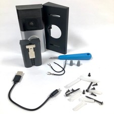 Ring Battery Doorbell Plus 5F77E9 - Satin Nickel NO LENS COVER