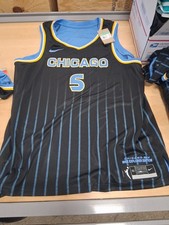 Angel Reese Chicago Sky Nike Black WNBA Basketball Jersey Size XL NWT