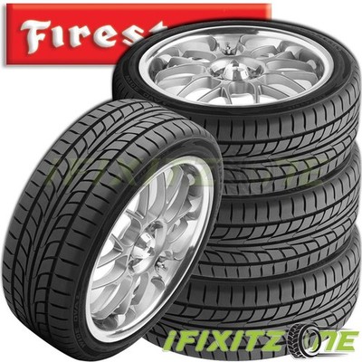 4 Firestone FIREHAWK WIDE OVAL RFT 245/40R18 88Y Runflat (RFT/ROF) Tires