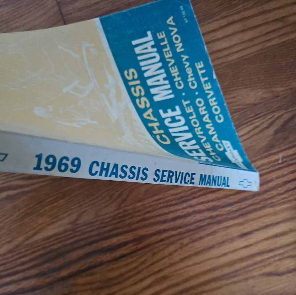 1969 Chevrolet Chevelle Impala Chevy Nova Corvette Chassis Service Shop Manual - Image 3 of 4