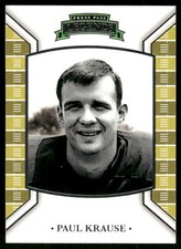 2011 Press Pass Legends Paul Krause Iowa Hawkeyes #81