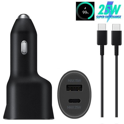 Für Samsung Galaxy Kfz-Schnellladeadapter Duo 40 Watt Auto Usb C Ladekabel