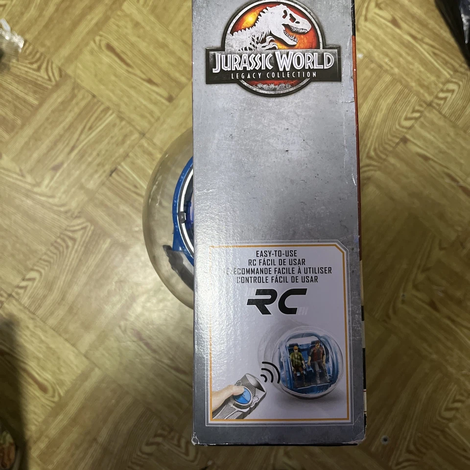 Jurassic World Remote Control Legacy Collection Gyrosphere RC Ball NIB Sealed - Image 4 of 4