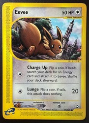 Pokémon TCG Eevee 75/147 Aquapolis Common