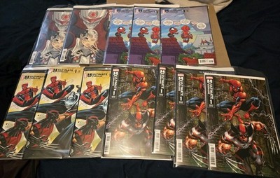 Lot (12) Ultimate Endgame #1 Variant Editions Comic Book-12/31/25,Scottie Young+