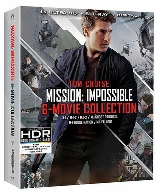 Mission: Impossible 6-Film Collection 4K UHD Blu-ray
