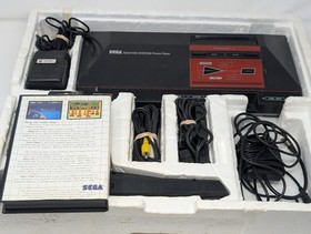 Sega Master System Console - in Box CIB Tested & Works