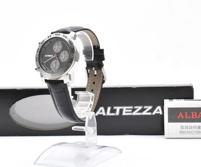【Box】SEIKO ALBA Netz TOYOTA ALTEZZA V655-6100 Vintage Quartz Men's 38mm #139