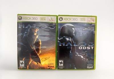 Halo 3 & Halo 3 ODST CIB Xbox 360 All Inserts 