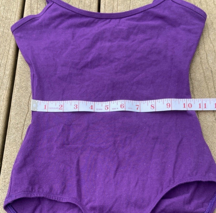 Theatricals Purple Spaghetti Strap Basic Dance Le… - image 6