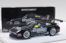 MINICHAMPS PORSCHE 911 GT3 CUP VIP SUPERCUP 2010 #90 SCALE 1:18 BRAUN