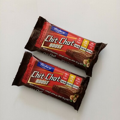 Wafer in Chocolate With Real Hazelnut Cream Bar Candy Christmas Gifts 2 Pcs 18 g