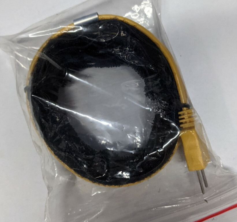 Qty of 2 - Fluke 80PK-11 Type-K Flexible Cuff Thermocouple Probes