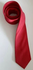 Perry Ellis Portfolio Men's Designer Tie - Red, Pre-Owned
