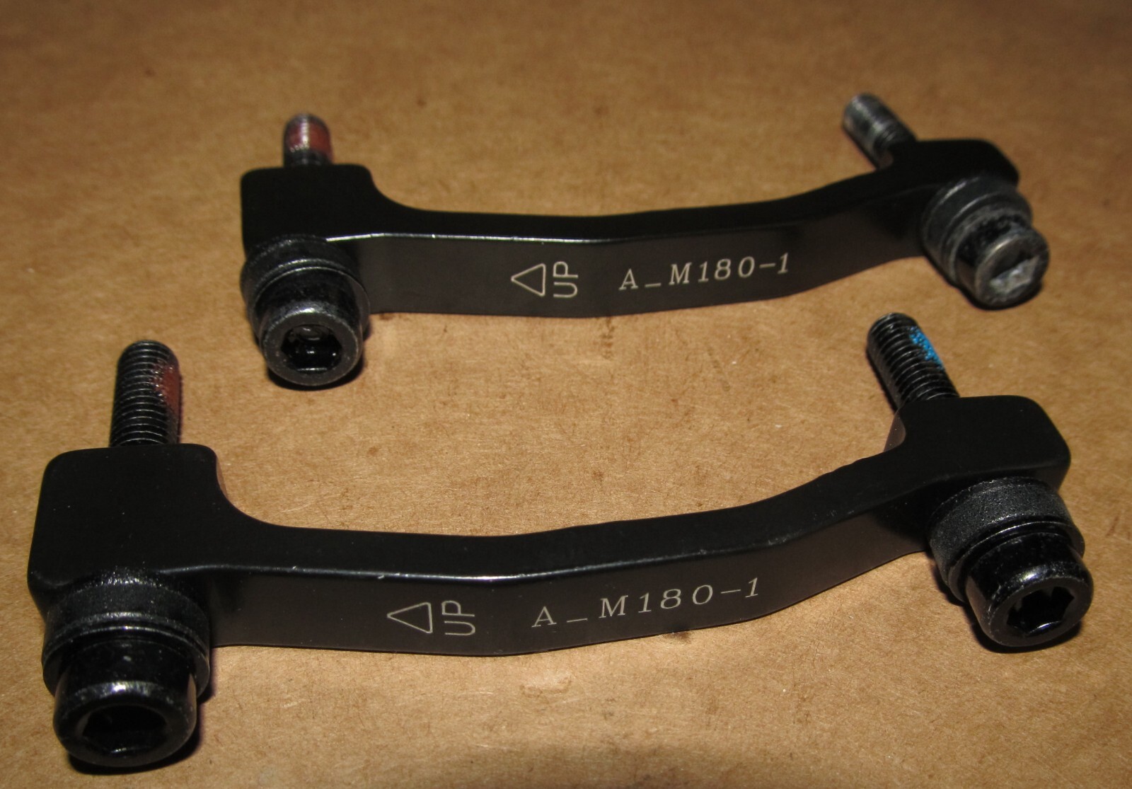 PAIR TEKTRO A_ M180-1 Disc Brake Caliper Adapter A-11 With Screws NEW