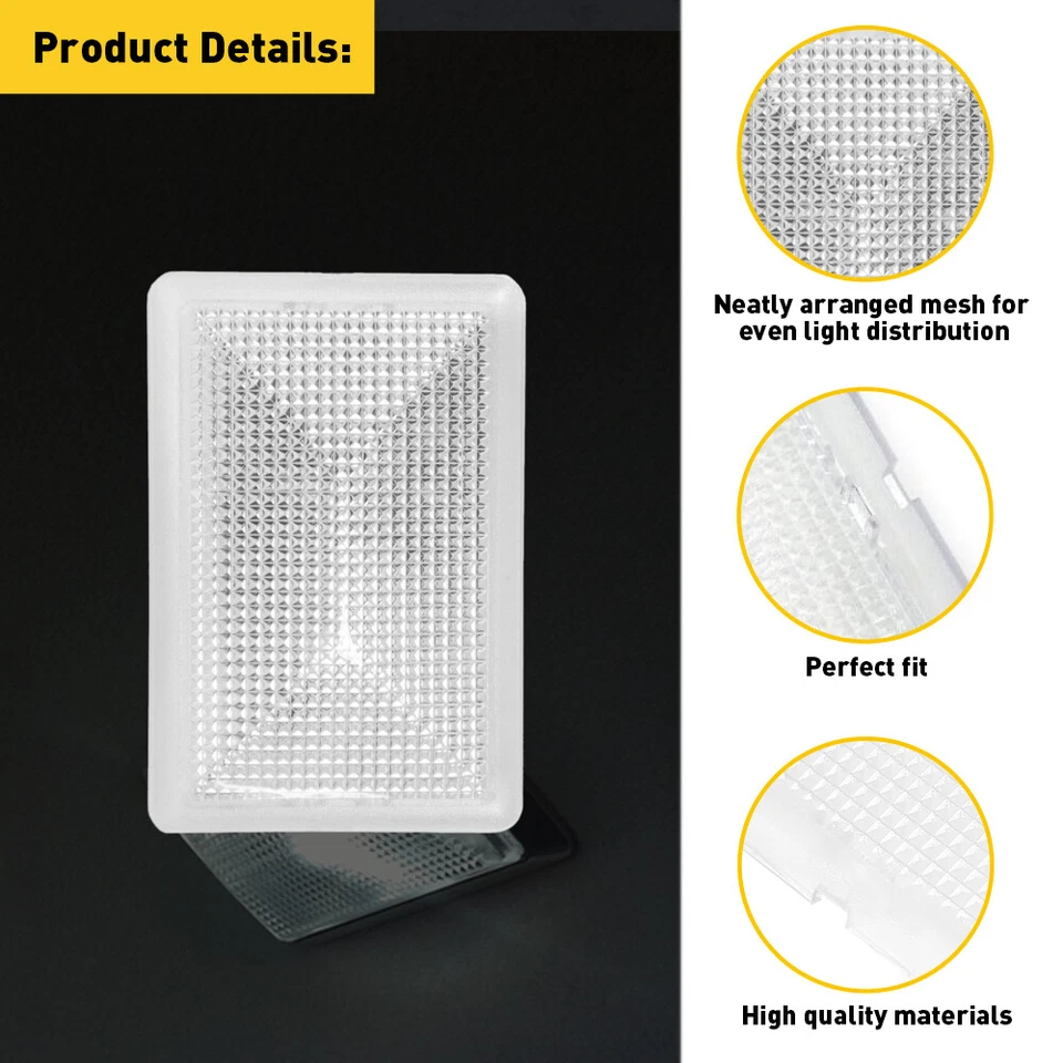 Interior Dome Light Cover Clear Len Replacement Fits For 2004-2011 Ford Ranger - Image 3 of 4