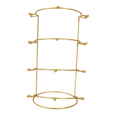 Hochzeit Haar Krone Gestell Kopfstück Ringe Schmuck Turm Braut Stirnband Display