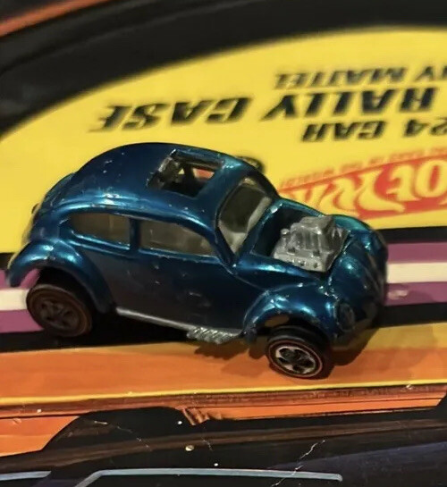 Hot Wheels Redlines Custom Volkswagen Aqua – Vintage 1967 – Fabriqué à Hong Kong