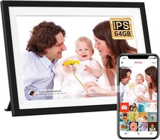 Frameo 10.1 Inch WiFi Digital Picture Frame, Smart Cloud Electronic Photo Fra...